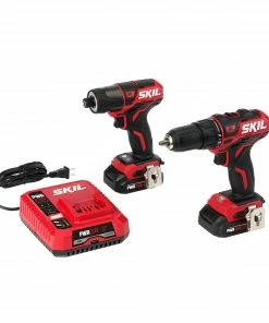 SKIL Power Tool Combo Kits PWR CORE 12 2-Tool 12-Volt Brushless Power Tool Combo Kit Case (2-Batteries Included and Charger Included)