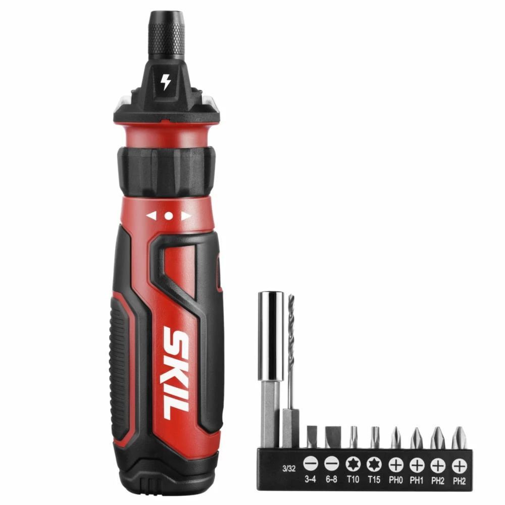 SKIL Cordless Screwdrivers 4-Volt 1/4-in Cordless Screwdriver (1-Battery Included and Charger Included) 1 SKIL Cordless Screwdrivers 4-Volt 1/4-in Cordless Screwdriver (1-Battery Included and Charger Included)
