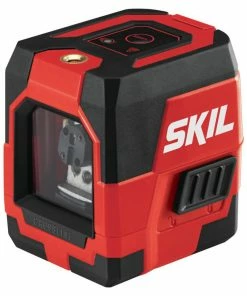 SKIL Laser Levels 50-ft Red Beam Self-Leveling Cross-Line Cross Laser Level Kit Level with Soft Case -PORTER CABLE Online Store 11221872