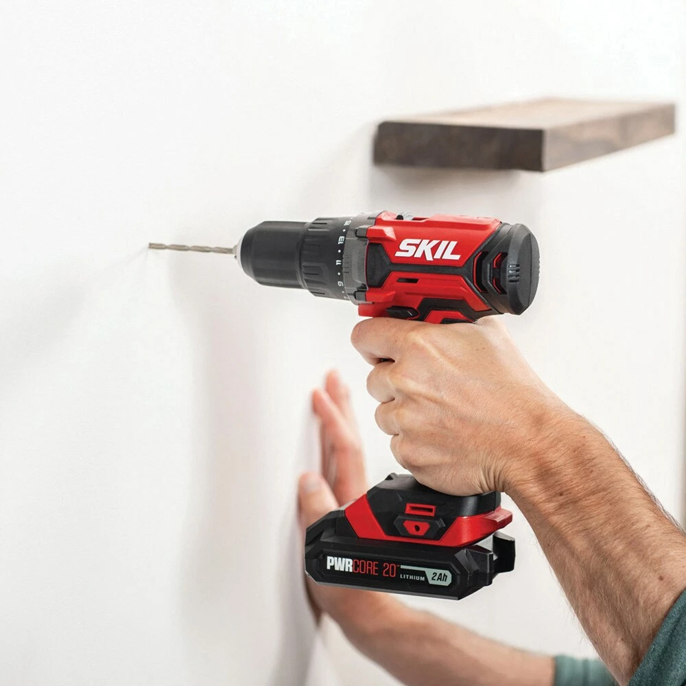 SKIL Drills PWR CORE 20-volt 1/2-in Cordless Drill (1-Battery Included and Charger Included) 3 SKIL Drills PWR CORE 20-volt 1/2-in Cordless Drill (1-Battery Included and Charger Included) - Image 3