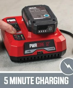 SKIL Reciprocating Saws PWR CORE 20-volt Variable Speed Cordless Reciprocating Saw (Charger Included and Battery Included) -PORTER CABLE Online Store 12087033