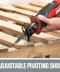 SKIL Reciprocating Saws PWR CORE 20-volt Variable Speed Cordless Reciprocating Saw (Charger Included and Battery Included) -PORTER CABLE Online Store 12087034