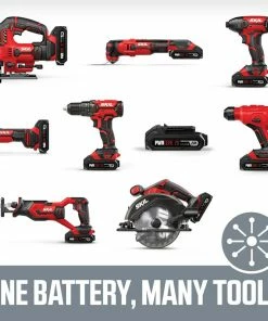 SKIL Angle Grinders PWR CORE 20 4.5-in 20-Volt Sliding Switch Cordless Angle Grinder (1-Battery and charger Included) -PORTER CABLE Online Store 12093673