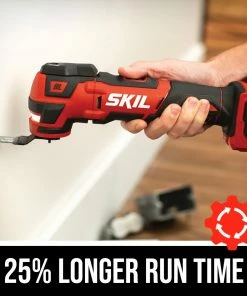SKIL Oscillating Tool Kits PWR CORE 12 32-Piece 12-volt Variable Speed Oscillating Multi-Tool Kit (1-Battery Included) -PORTER CABLE Online Store 14684791