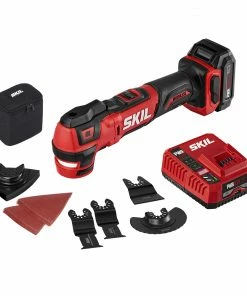 SKIL Oscillating Tool Kits PWR CORE 12 32-Piece 12-volt Variable Speed Oscillating Multi-Tool Kit (1-Battery Included)