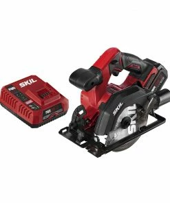 SKIL Circular Saws PWR CORE 20 12-volt 5-1/2-in Brushless Cordless Circular Saw Circular Saw (1-Battery Charger Included)
