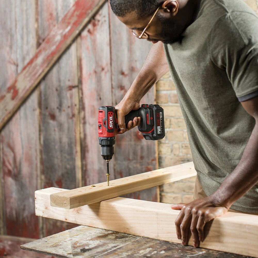 SKIL Drills PWR CORE 20-volt 1/2-in Brushless Cordless Drill (1-Battery Included and Charger Included) 4 SKIL Drills PWR CORE 20-volt 1/2-in Brushless Cordless Drill (1-Battery Included and Charger Included) - Image 4