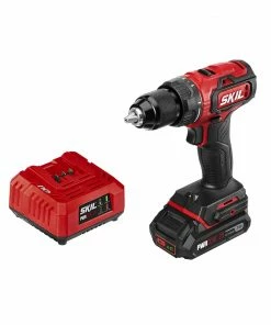 SKIL Drills PWR CORE 20-volt 1/2-in Brushless Cordless Drill (1-Battery Included and Charger Included)