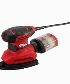 SKIL Power Sanders 120-Volt 1.2-Amp Corded Detail Sander with Dust Management