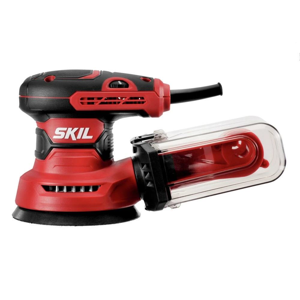 SKIL Power Sanders 120-Volt 2.8-Amp Corded Variable Speed Random Orbital Sander with Dust Management 6 SKIL Power Sanders 120-Volt 2.8-Amp Corded Variable Speed Random Orbital Sander with Dust Management - Image 6