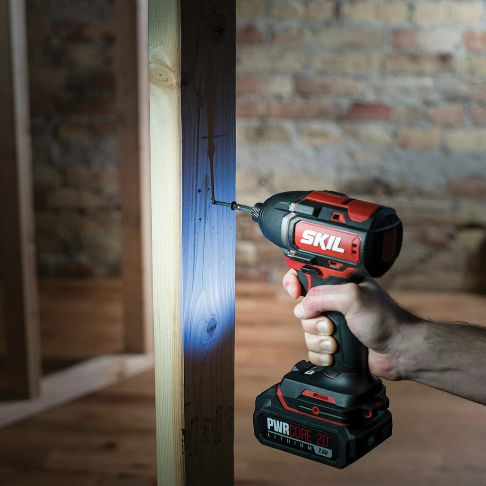 SKIL Impact Drivers PWR CORE 20-volt 1/4-in Variable Speed Brushless Cordless Impact Driver (1-Battery Included) 7 SKIL Impact Drivers PWR CORE 20-volt 1/4-in Variable Speed Brushless Cordless Impact Driver (1-Battery Included) - Image 7