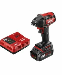 SKIL Impact Drivers PWR CORE 20-volt 1/4-in Variable Speed Brushless Cordless Impact Driver (1-Battery Included)
