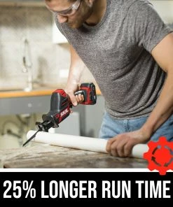 SKIL Reciprocating Saws PWR CORE 12-volt Variable Speed Brushless Cordless Reciprocating Saw (Charger Included and Battery Included) -PORTER CABLE Online Store 14941442
