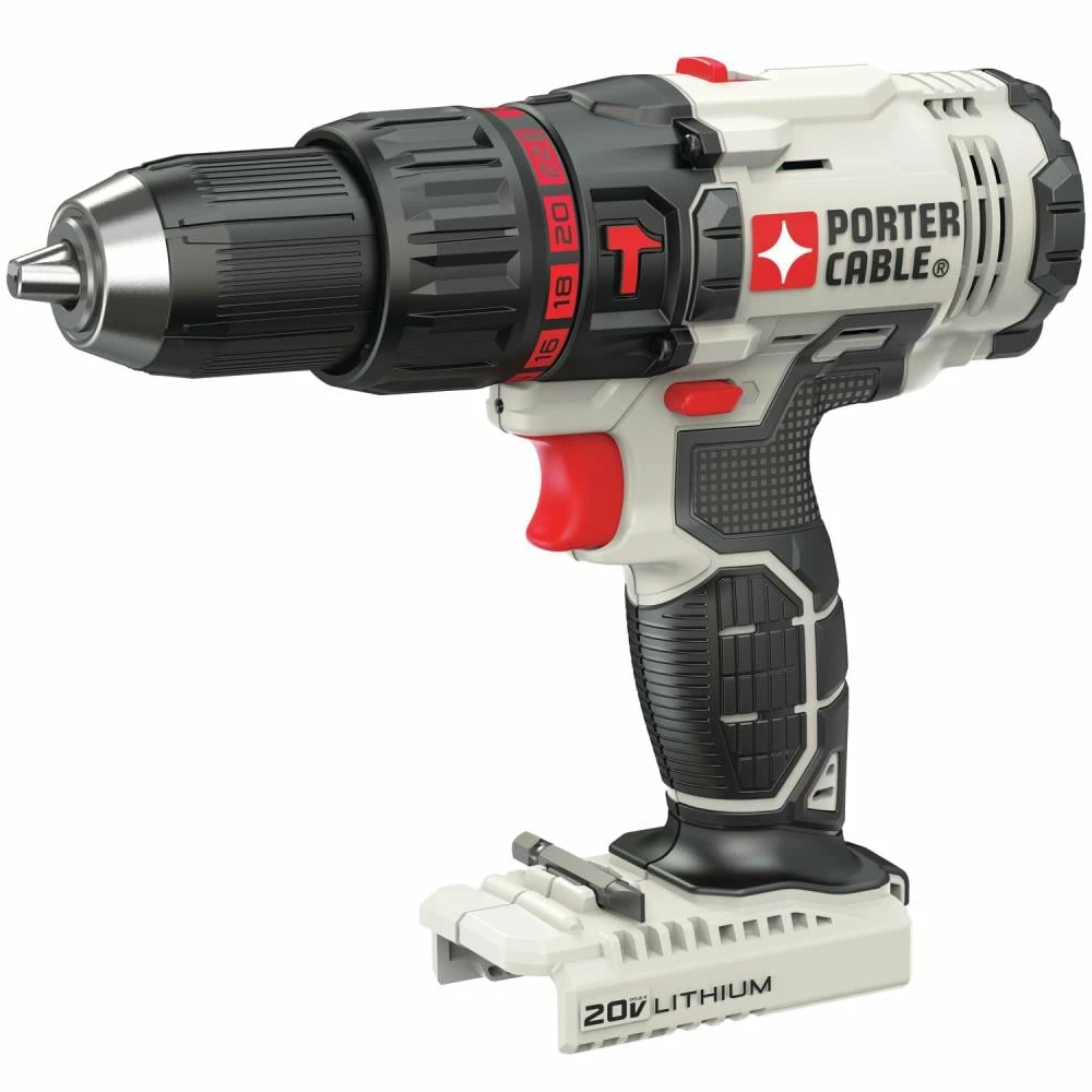 PORTER-CABLE Hammer Drills 1/2-in 20-volt Max Variable Speed Cordless Hammer Drill (Tool Only) 1 PORTER-CABLE Hammer Drills 1/2-in 20-volt Max Variable Speed Cordless Hammer Drill (Tool Only)