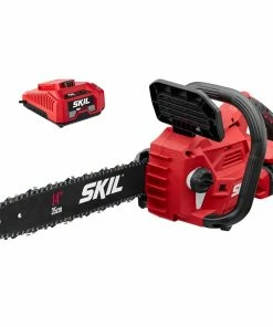 SKIL Cordless Electric Chainsaws 40-volt 14-in Brushless Cordless Electric Chainsaw 2.5 Ah (Battery & Charger Included)