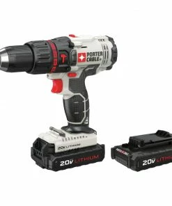 PORTER-CABLE Hammer Drills 1/2-in 20-volt Max Variable Speed Cordless Hammer Drill (2-Batteries Included) 11 PORTER-CABLE Hammer Drills 1/2-in 20-volt Max Variable Speed Cordless Hammer Drill (2-Batteries Included) -PORTER CABLE Online Store 15975049