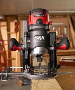 SKIL Routers 1/4-in and 1/2-in 14-Amp 2-HP Variable Speed Combo Fixed/Plunge Corded Router (Tool Only) -PORTER CABLE Online Store 16493331