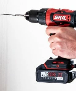 SKIL Power Tool Combo Kits PWR CORE 20 2-Tool 20-Volt Brushless Power Tool Combo Kit Case (1-Battery Included and Charger Included) -PORTER CABLE Online Store 42241801