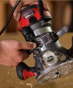 SKIL Routers 1/4-in and 1/2-in 2-HP Variable Speed Fixed Corded Router (Tool Only) -PORTER CABLE Online Store 42634216