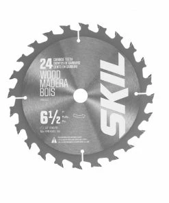 SKIL Circular Saw Blades Construction 6-1/2-in 24-Tooth Tungsten Carbide-tipped Steel Circular Saw Blade