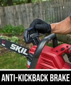 SKIL Cordless Electric Chainsaws PWR CORE 20-volt 12-in Brushless Cordless Electric Chainsaw 4 Ah (Battery and Charger Included) -PORTER CABLE Online Store 43295707