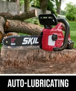 SKIL Cordless Electric Chainsaws PWR CORE 20-volt 12-in Brushless Cordless Electric Chainsaw 4 Ah (Battery and Charger Included) -PORTER CABLE Online Store 43295709
