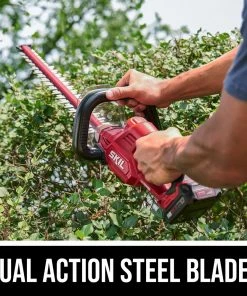 SKIL Cordless Electric Hedge Trimmers PWR CORE 20-volt 22-in Dual Cordless Electric Hedge Trimmer 2 Ah (Battery and Charger Included) -PORTER CABLE Online Store 43443935