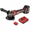 SKIL Angle Grinders PWR CORE 20 4.5-in 20-Volt Sliding Switch Brushless Cordless Angle Grinder (1-Battery and charger Included)