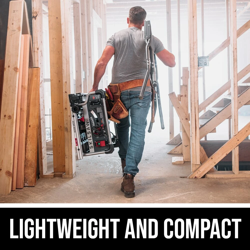 SKIL Table Saws 8.25-in Carbide-Tipped Blade 15-Amp Portable Corded Table Saw 4 SKIL Table Saws 8.25-in Carbide-Tipped Blade 15-Amp Portable Corded Table Saw - Image 4