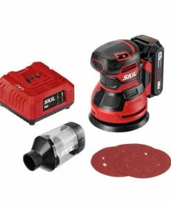 SKIL Power Sanders PWR CORE 20-Volt Cordless Variable Speed Random Orbital Sander with Dust Management (Battery Included)