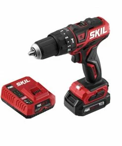 SKIL Hammer Drills 1/2-in 12-volt Variable Speed Brushless Cordless Hammer Drill (1-Battery Included)