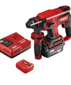 SKIL Rotary Hammer Drills PWR CORE 20 20-Volt SDS-Plus Variable Speed Cordless Rotary Hammer Drill (1-Batteries Included)