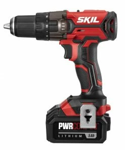 SKIL Hammer Drills PWR CORE 1/2-in 20-volt Variable Speed Cordless Hammer Drill (1-Battery Included)