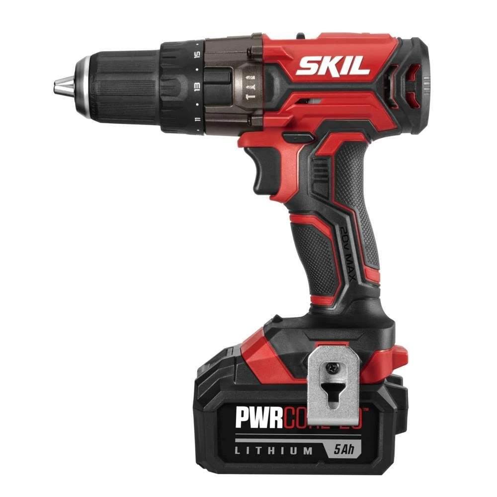 SKIL Hammer Drills PWR CORE 1/2-in 20-volt Variable Speed Cordless Hammer Drill (1-Battery Included) 1 SKIL Hammer Drills PWR CORE 1/2-in 20-volt Variable Speed Cordless Hammer Drill (1-Battery Included)