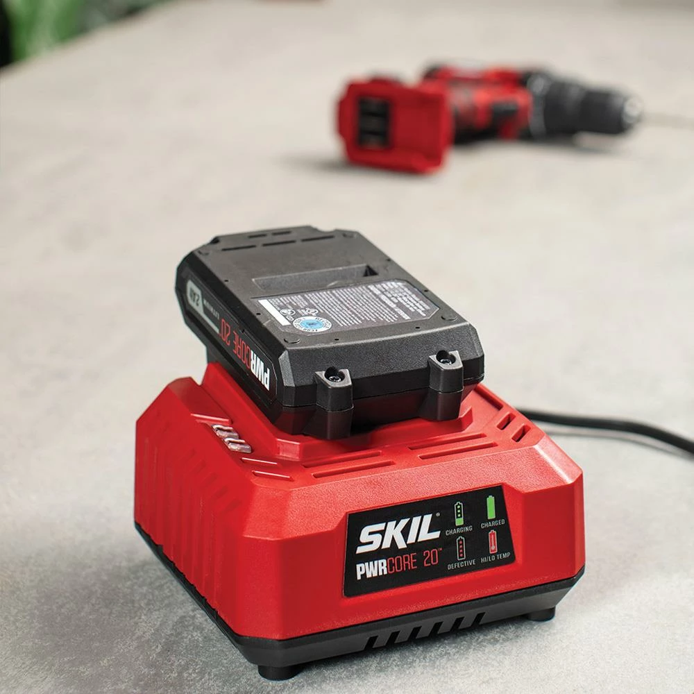 SKIL Power Tool Batteries & Chargers 20-Volt Power Tool Battery Charger 2 SKIL Power Tool Batteries & Chargers 20-Volt Power Tool Battery Charger - Image 2