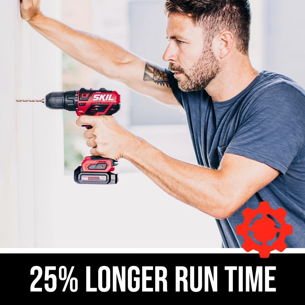 SKIL Power Tool Combo Kits PWR CORE 12 3-Tool 12-Volt Brushless Power Tool Combo Kit Case (1-Battery Included and Charger Included) 5 SKIL Power Tool Combo Kits PWR CORE 12 3-Tool 12-Volt Brushless Power Tool Combo Kit Case (1-Battery Included and Charger Included) - Image 5