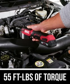 SKIL Impact Wrenches PWR CORE 12-Amp 12-volt Variable Speed Brushless 3/8-in Drive Cordless Ratchet Wrench (1-Battery Included) -PORTER CABLE Online Store 44363460