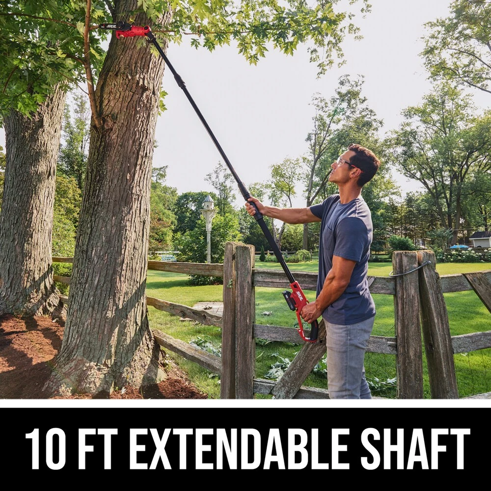 SKIL Cordless Electric Pole Saws PWR CORE 20-volt 8-in Cordless Electric Pole Saw 2 Ah (Battery & Charger Included) 5 SKIL Cordless Electric Pole Saws PWR CORE 20-volt 8-in Cordless Electric Pole Saw 2 Ah (Battery & Charger Included) - Image 5