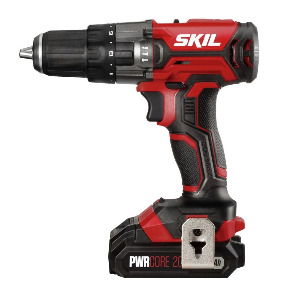 SKIL Hammer Drills PWR CORE 1/2-in 20-volt Variable Speed Cordless Hammer Drill (1-Battery Included) 6 SKIL Hammer Drills PWR CORE 1/2-in 20-volt Variable Speed Cordless Hammer Drill (1-Battery Included) - Image 6