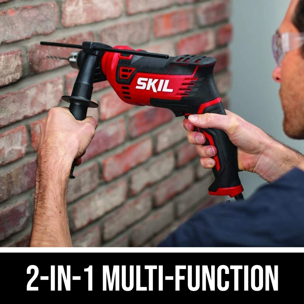 SKIL Hammer Drills 1/2-in 7.5-Amp Variable Speed Corded Hammer Drill (Tool only) 2 SKIL Hammer Drills 1/2-in 7.5-Amp Variable Speed Corded Hammer Drill (Tool only) - Image 2
