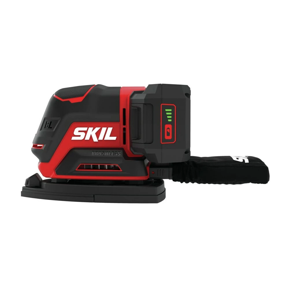 SKIL Power Sanders PWR CORE 20 Brushless Compact Multi-Sander Kit 2 SKIL Power Sanders PWR CORE 20 Brushless Compact Multi-Sander Kit - Image 2