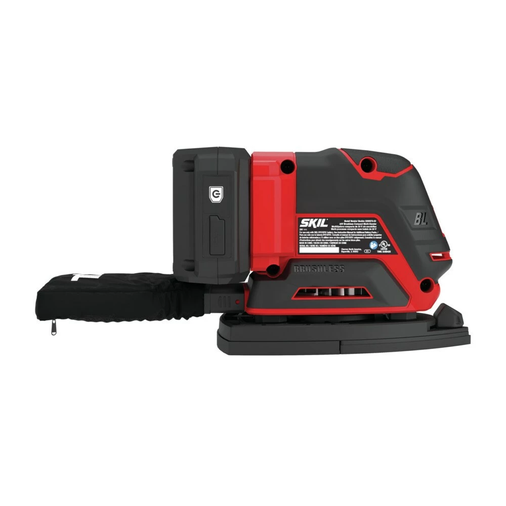 SKIL Power Sanders PWR CORE 20 Brushless Compact Multi-Sander Kit 3 SKIL Power Sanders PWR CORE 20 Brushless Compact Multi-Sander Kit - Image 3